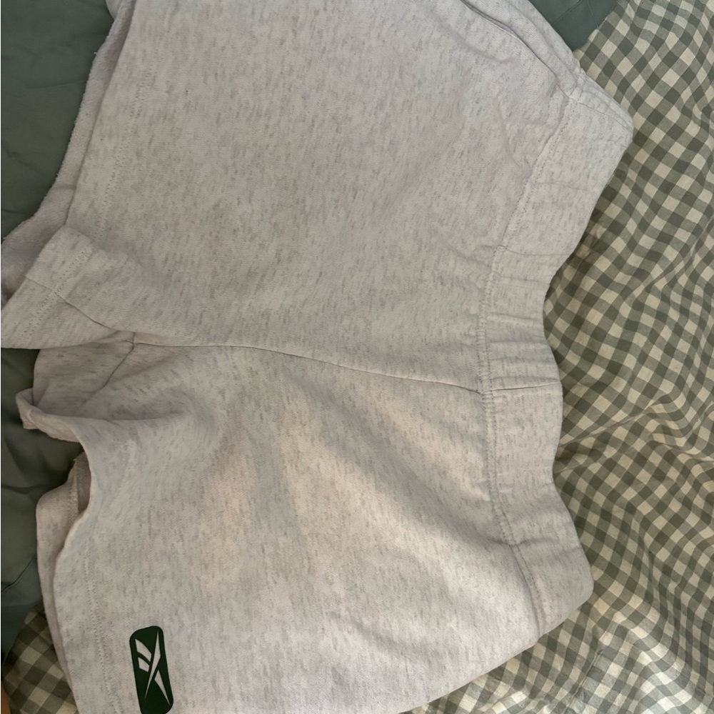 Reebok Light Gray Sports Shorts